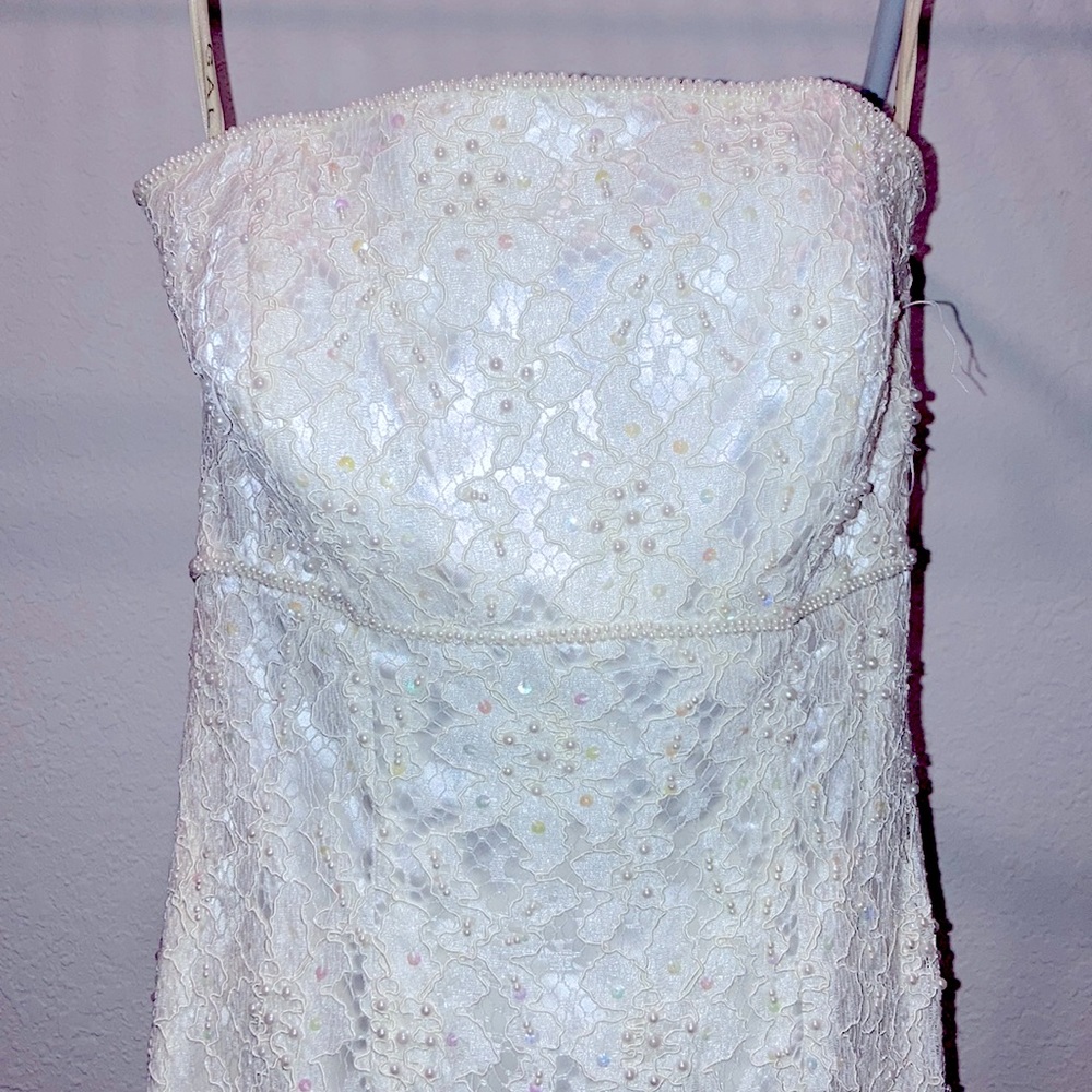 Strapless Wedding Gown